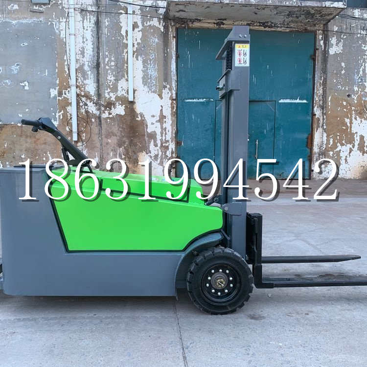 江南区小型电动叉车1吨2吨步行站驾式电瓶堆高充电装卸车液压升降车铲车