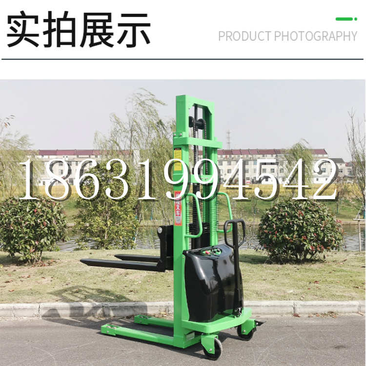 江南区电动叉车堆高车液压铲车电瓶1吨2吨站驾步行式小型全自动叉车